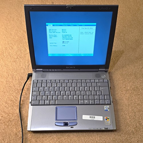 Sony vaio pcg r600hmpd - sony, pcg-r600hmpd
